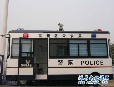 山東淄博高新區(qū)公安分局移動警務(wù)室