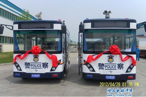 河南三門峽移動警務(wù)室發(fā)車——為公安工作提供強(qiáng)大支撐