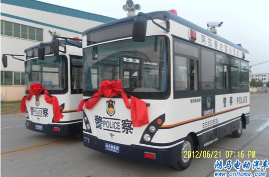 內(nèi)蒙古再次引進(jìn)2臺鴻馬移動警務(wù)室