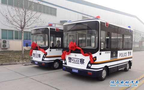 浙江溫州鴻馬移動警務室發(fā)車 守護群眾家園平安