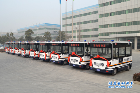 深圳南山啟用30臺鴻馬移動警務室——保障民生 服務民生 創(chuàng)新警務辦公模式