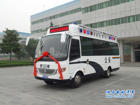 陜西渭南市鴻馬移動警務(wù)室發(fā)車——民生警務(wù)平臺運行
