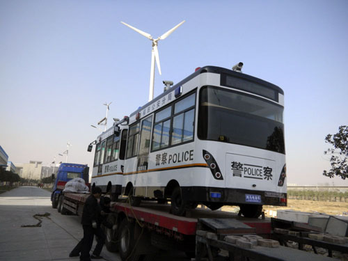 深圳流動(dòng)警務(wù)室