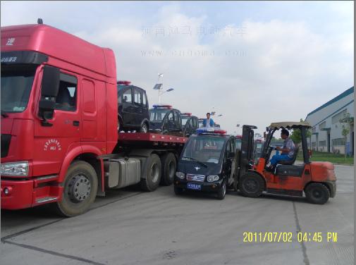 遼寧鴻馬警用巡邏車發(fā)車儀式 m.ht52gg.com